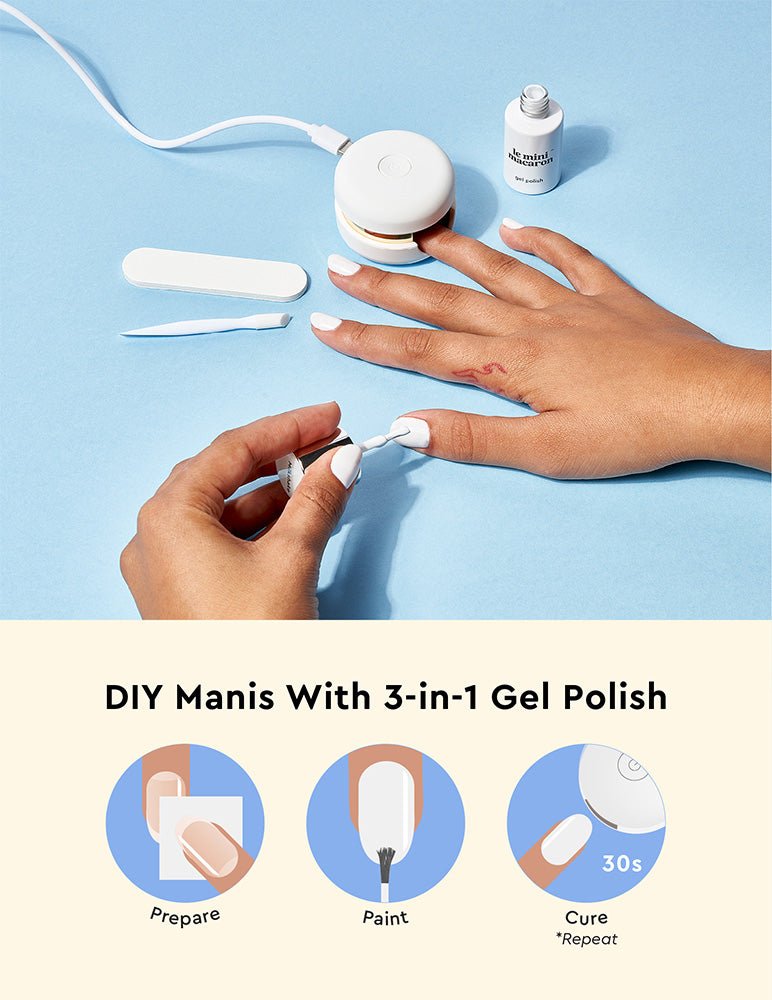 Milkshake - Gel Manicure Kit - Le Mini Macaron