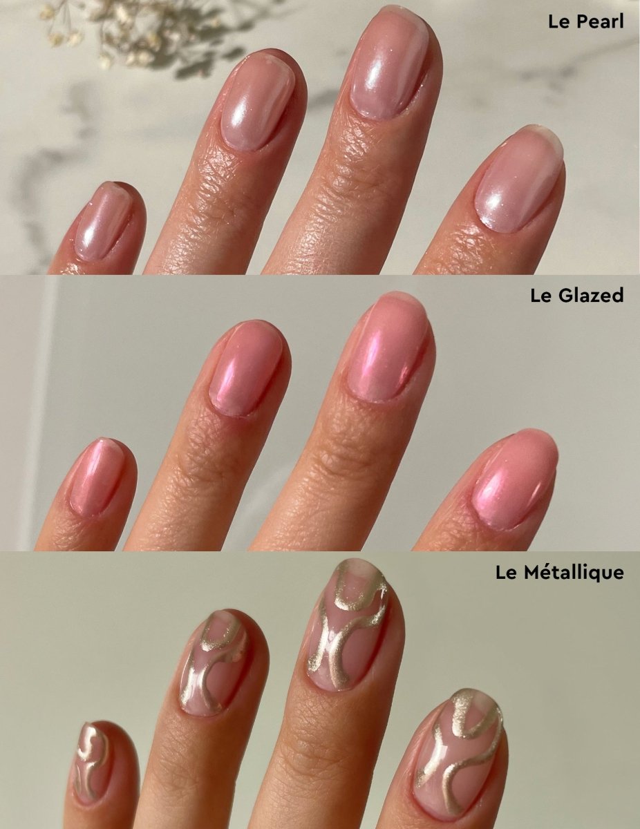 Nail Art Powders Trio Bundle - Le Mini Macaron