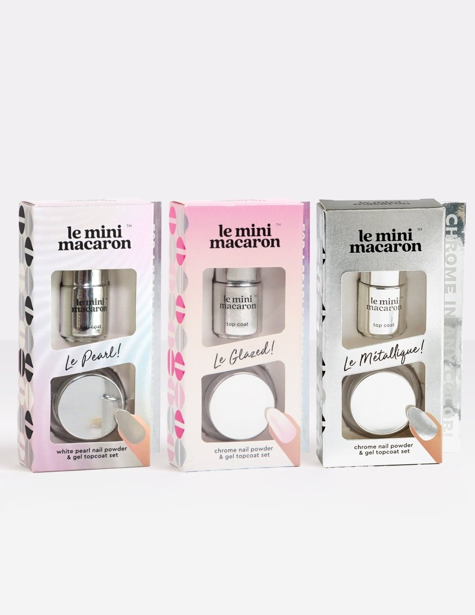 Nail Art Powders Trio Bundle - Le Mini Macaron