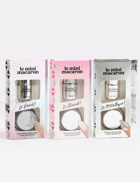 Nail Art Powders Trio Bundle - Le Mini Macaron