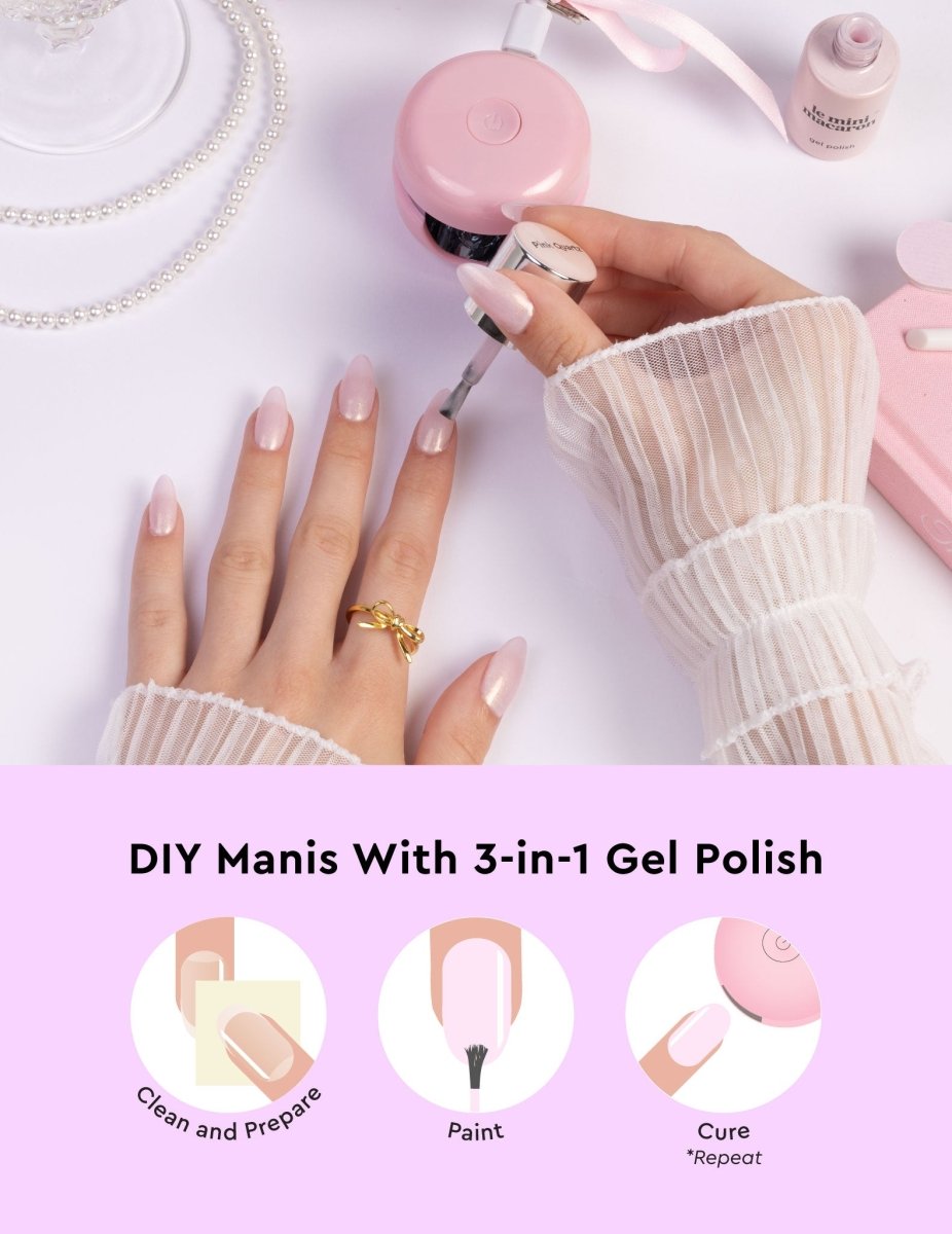 Pink Quartz - Gel Manicure Kit - Le Mini Macaron