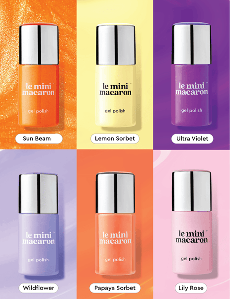スマイルマミィ  ① COSMEDICA 3本セット Sunset Skies - Gel Polish Bundle - Le Mini Macaron