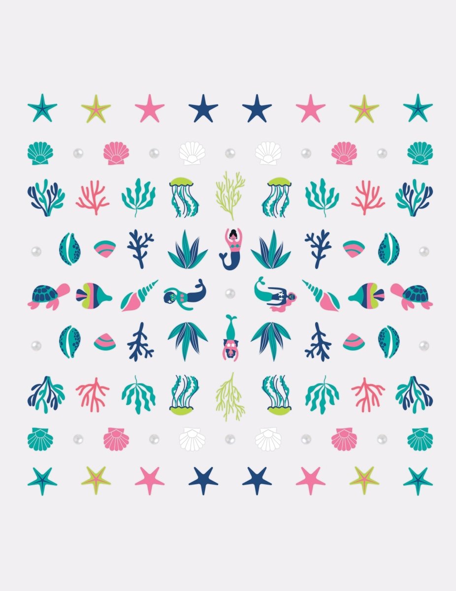 Under the Sea - Mini Nail Stickers - Sticker
