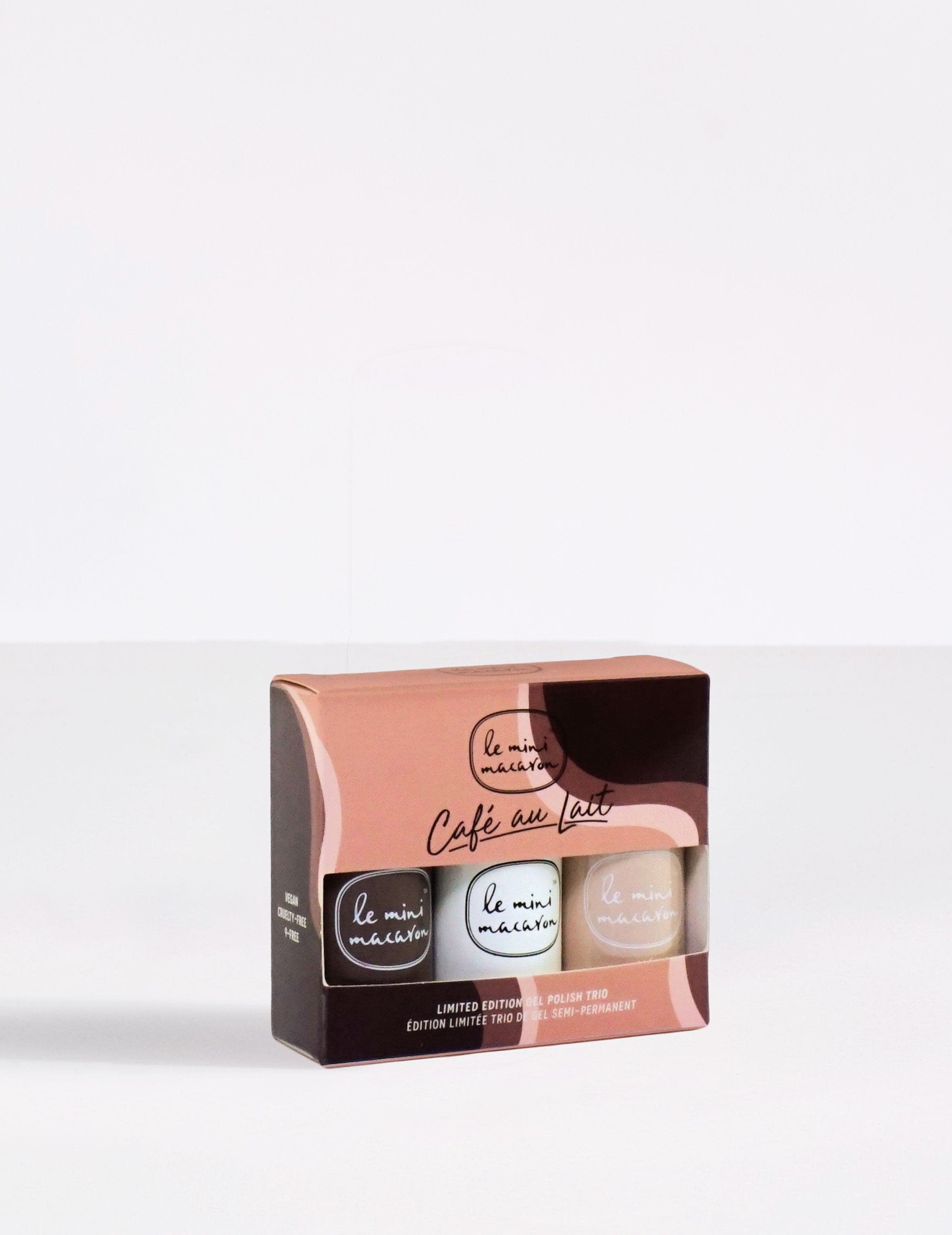 Café au Lait - Gel Polish Trio - Le Mini Macaron