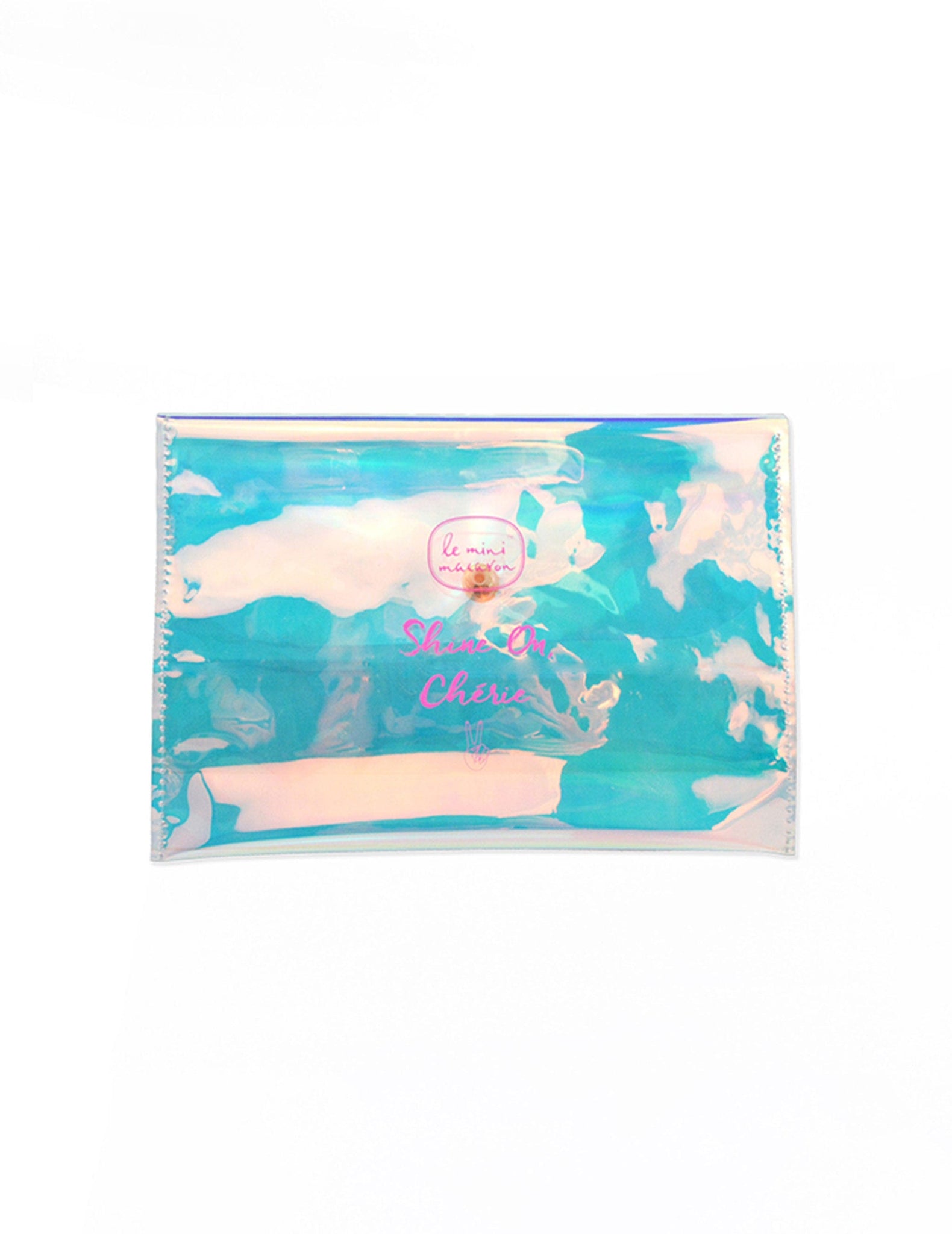 Holographic pouch top