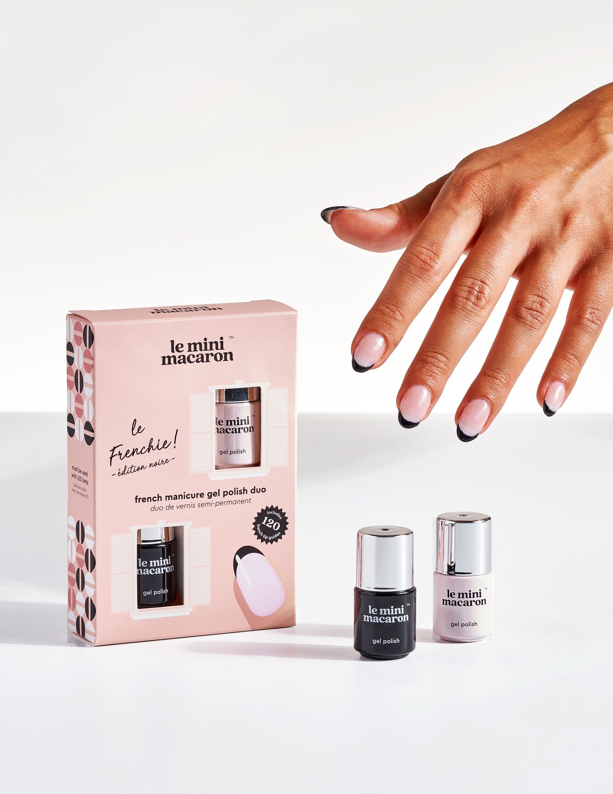 Le Frenchie Noire - Gel Polish Set - Le Mini Macaron