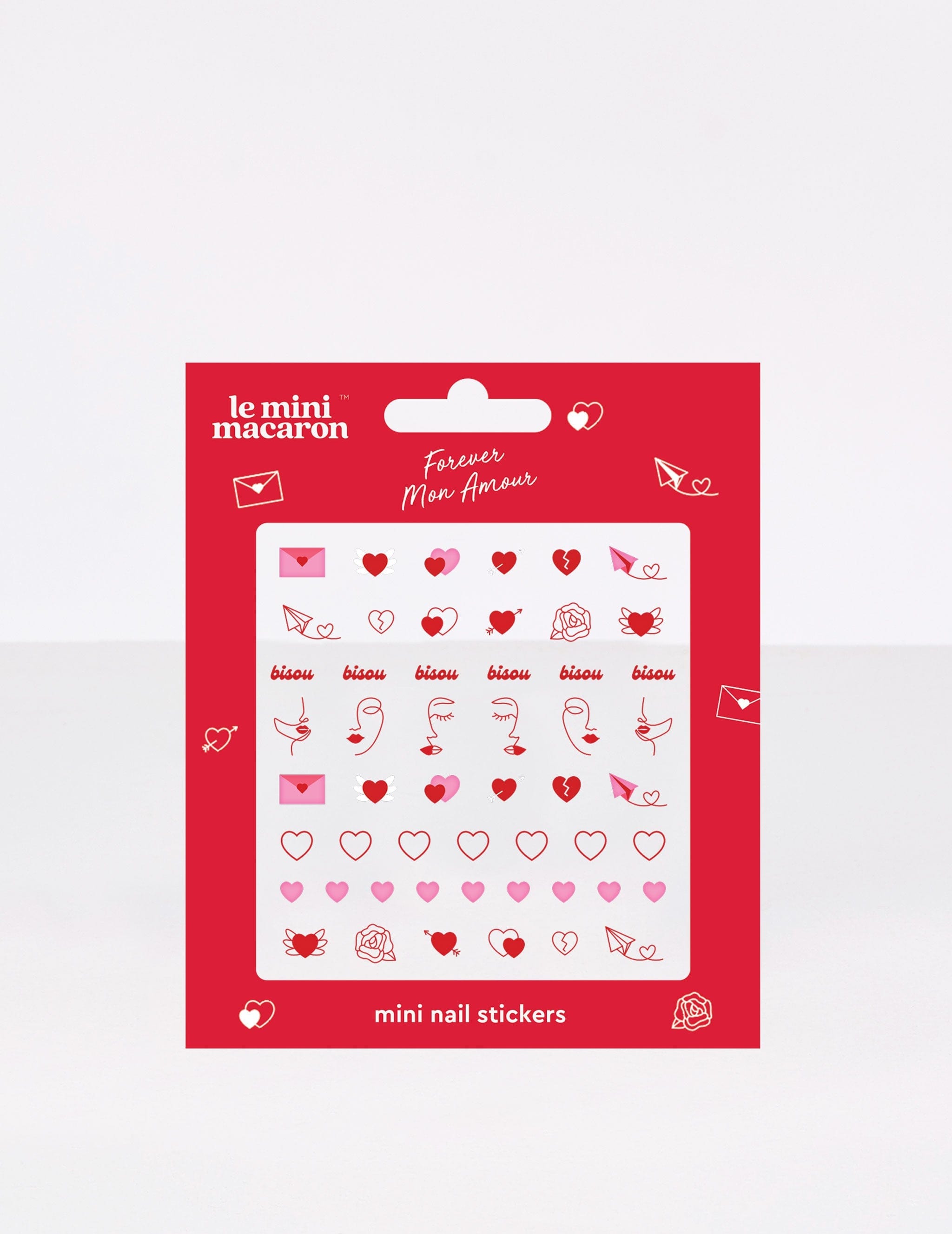 Forever Mon Amour - Mini Nail Stickers - Le Mini Macaron