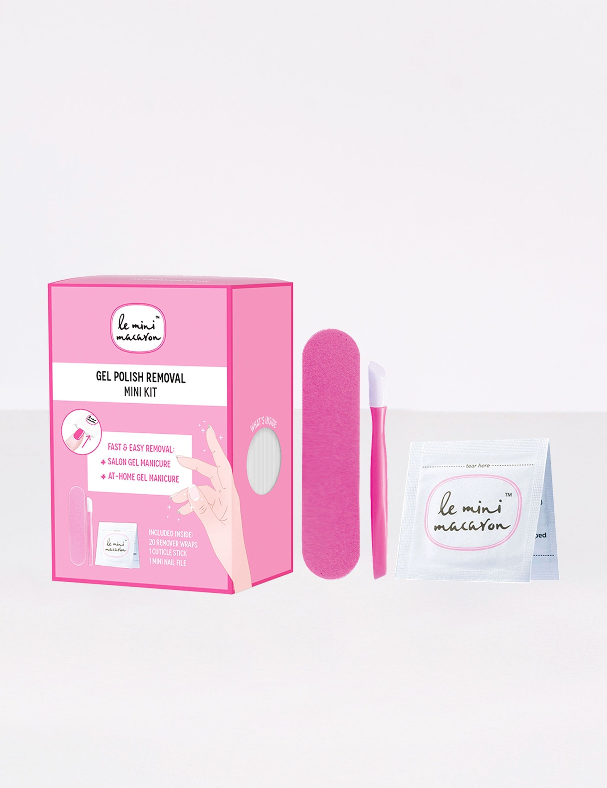 Gel Polish Remover Mini Kit - Le Mini Macaron