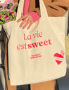 La vie est Sweet - Tote Bag - Le Mini Macaron