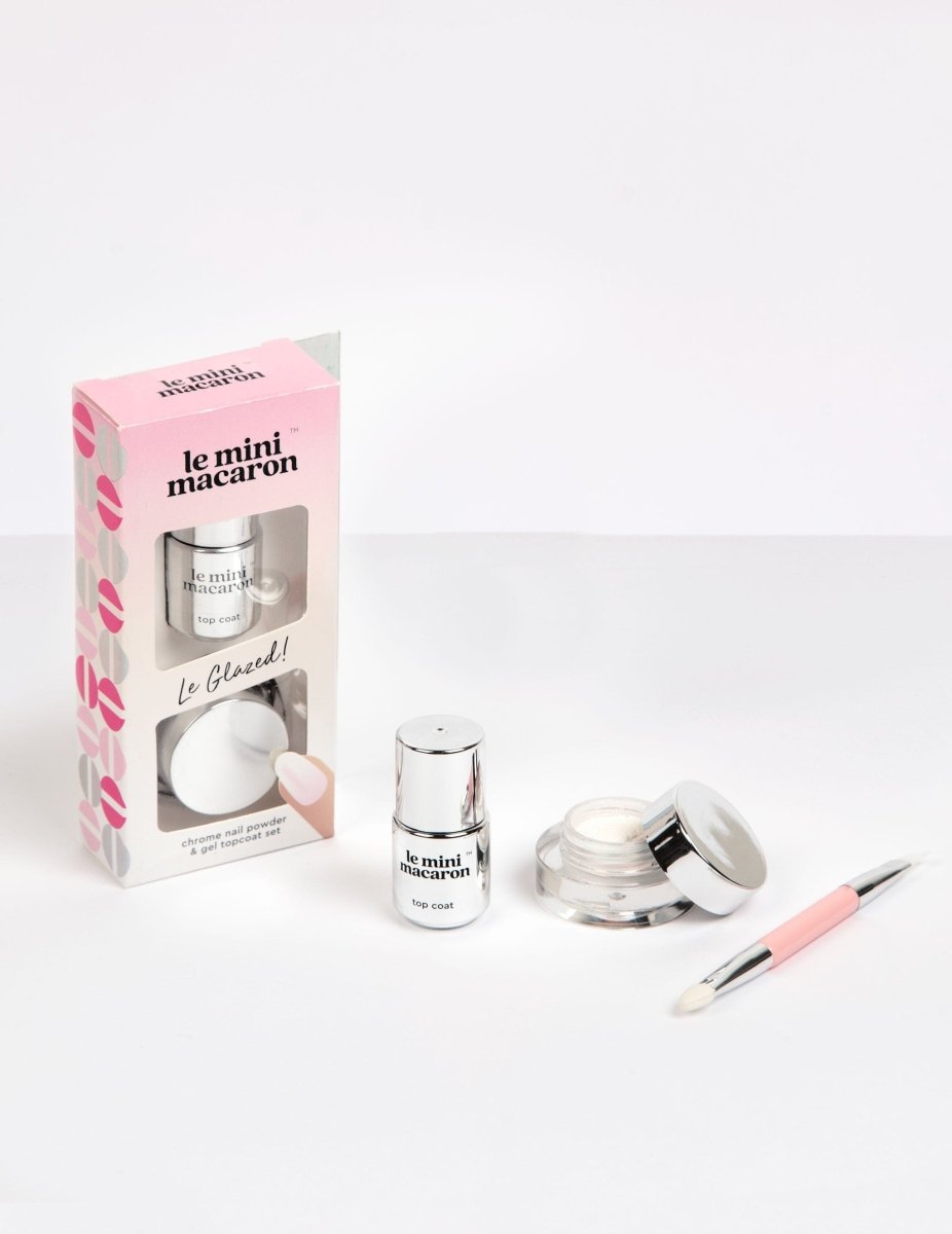 Le Glazed - Nail Powder & Gel Topcoat Set - Accessories